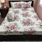 Comfortable Twill Cotton Bed Sheet, আরামদায়ক টুইল কটন বেড শিট। MNK SHOP - Image 8
