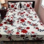 Comfortable Twill Cotton Bed Sheet, আরামদায়ক টুইল কটন বেড শিট। MNK SHOP - Image 9