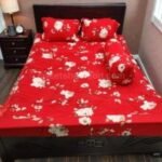 Comfortable Twill Cotton Bed Sheet, আরামদায়ক টুইল কটন বেড শিট। MNK SHOP - Image 18