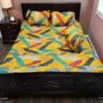 Comfortable Twill Cotton Bed Sheet, আরামদায়ক টুইল কটন বেড শিট। MNK SHOP - Image 19