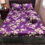 Comfortable Twill Cotton Bed Sheet, আরামদায়ক টুইল কটন বেড শিট। MNK SHOP