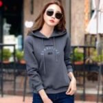 Fashionable Ladies Premium Quality Hoodie, ফ্যাশনেবল লেডিস প্রিমিয়াম কোয়ালিটি হুডি। MNK SHOP