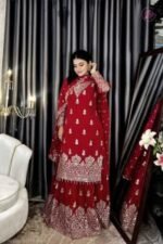 Comfortable Premium Soft Jorjet Three Piece, আরামদায়ক প্রিমিয়াম সফট জর্জেট থ্রি পিস। MNK SHOP - Image 2