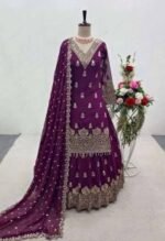 Comfortable Premium Soft Jorjet Three Piece, আরামদায়ক প্রিমিয়াম সফট জর্জেট থ্রি পিস। MNK SHOP - Image 4