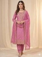 Stylish Cotton Three Piece, স্টাইলিশ কটন থ্রি পিস। MNK SHOP - Image 3