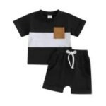 Modern Half Sleeve T-shirt & Pant Set, মডার্ন হাফ স্লিভ টি-শার্ট ও প্যান্ট সেট। MNK SHOP - Image 6