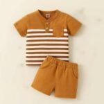 Modern Half Sleeve T-shirt & Pant Set, মডার্ন হাফ স্লিভ টি-শার্ট ও প্যান্ট সেট। MNK SHOP - Image 7