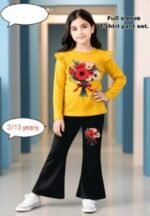Modern Full Sleeve T-shirt and Pant Set, মডার্ন ফুল স্লিভ টি-শার্ট ও প্যান্ট সেট। MNK SHOP - Image 2