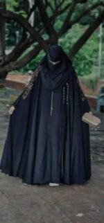 Fashionable Nurjahan Abaya, ফ্যাশনেবল নুরজাহান আবায়া। MNK SHOP - Image 4