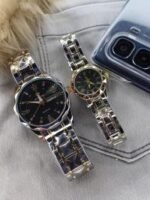 Stylish Couple Watch, স্টাইলিশ কাপল ওয়াচ। MNK SHOP