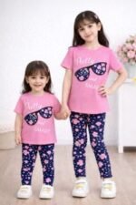 Modern Half Sleeve T-shirt and Pant Set, মডার্ন হাফ স্লিভ টি-শার্ট ও প্যান্ট সেট। MNK SHOP - Image 4