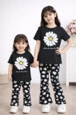 Modern Half Sleeve T-shirt and Pant Set, মডার্ন হাফ স্লিভ টি-শার্ট ও প্যান্ট সেট। MNK SHOP - Image 5