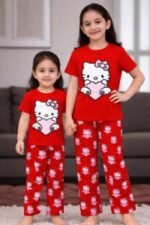 Modern Half Sleeve T-shirt and Pant Set, মডার্ন হাফ স্লিভ টি-শার্ট ও প্যান্ট সেট। MNK SHOP - Image 9