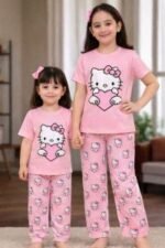 Modern Half Sleeve T-shirt and Pant Set, মডার্ন হাফ স্লিভ টি-শার্ট ও প্যান্ট সেট। MNK SHOP - Image 2