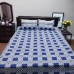Beautiful Cotton King Size Bedsheet, সুন্দর কটন কিং সাইজ বেডশিট। MNK SHOP - Image 14