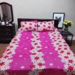 Beautiful Cotton King Size Bedsheet, সুন্দর কটন কিং সাইজ বেডশিট। MNK SHOP - Image 7
