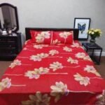 Beautiful Cotton King Size Bedsheet, সুন্দর কটন কিং সাইজ বেডশিট। MNK SHOP - Image 8