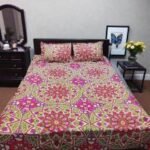 Beautiful Cotton King Size Bedsheet, সুন্দর কটন কিং সাইজ বেডশিট। MNK SHOP - Image 12