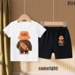 Comfortable Half Sleeve T-shirt & Pant Set, আরামদায়ক হাফ স্লিভ টি-শার্ট ও প্যান্ট সেট। MNK SHOP - Image 8