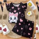 Comfortable Half Sleeve T-shirt & Pant Set, আরামদায়ক হাফ স্লিভ টি-শার্ট ও প্যান্ট সেট। MNK SHOP - Image 3
