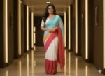 Beautiful Half Silk Saree with Blouse Pcs, সুন্দর হাফ সিল্ক শাড়ি উইথ ব্লাউজ পিস। MNK SHOP - Image 4