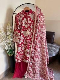 Modern Digital Print Three Piece, মডার্ন ডিজিটাল প্রিন্ট থ্রি পিস। MNK SHOP