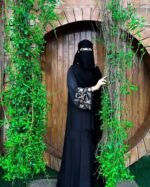 Trendy Abaya In Rose, ট্রেন্ডি আবায়া ইন রোজ। MNK SHOP - Image 2