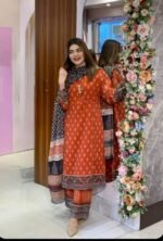 Attractive Set Digital Print Three Piece | আকর্ষণীয় সেট ক্যাজুয়াল থ্রি পিস । MNK SHOP - Image 3