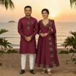 Ultra Comfortable Cotton Eid Special Couple Panjabi Three Piece Combo | আরামদায়ক সুতি স্টাইলিশ কাপল থ্রি পিস । MNK SHOP - Image 3