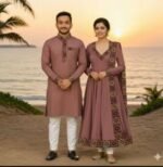 Ultra Comfortable Cotton Eid Special Couple Panjabi Three Piece Combo | আরামদায়ক সুতি স্টাইলিশ কাপল থ্রি পিস । MNK SHOP - Image 6
