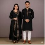 Ultra Comfortable Cotton Eid Special Couple Panjabi Three Piece Combo | আরামদায়ক সুতি স্টাইলিশ কাপল থ্রি পিস । MNK SHOP - Image 7