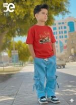 Smart Collared Polo Boys Denim Pant and T-Shirt Set | স্মার্ট কলারড পোলো ক্যাজুয়াল বয়েজ সেট । MNK SHOP - Image 11