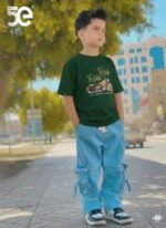 Smart Collared Polo Boys Denim Pant and T-Shirt Set | স্মার্ট কলারড পোলো ক্যাজুয়াল বয়েজ সেট । MNK SHOP - Image 2