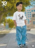 Smart Collared Polo Boys Denim Pant and T-Shirt Set | স্মার্ট কলারড পোলো ক্যাজুয়াল বয়েজ সেট । MNK SHOP - Image 4