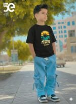 Ultra Soft Breathable Cotton Boys Denim Pant and T-Shirt Set Outfit | নরম আরামদায়ক সুতি ক্যাজুয়াল ডেনিম সেট আউটফিট । MNK SHOP - Image 11