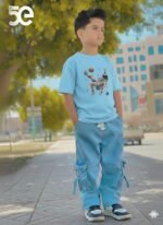 Casual Streetwear Boys Denim Pant and T-Shirt Set | ক্যাজুয়াল স্ট্রিটওয়্যার ফ্যাশনেবল বয়েজ সেট । MNK SHOP - Image 19