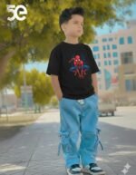 Ultra Soft Breathable Cotton Boys Denim Pant and T-Shirt Set Outfit | নরম আরামদায়ক সুতি ক্যাজুয়াল ডেনিম সেট আউটফিট । MNK SHOP - Image 10