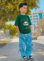Aesthetic Dynamic Look Boys Denim Pant and T-Shirt Set Wear | নান্দনিক ডাইনামিক লুক ফ্যাশনেবল ডেনিম সেট ওয়্যার । MNK SHOP - Image 12