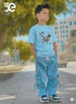 Aesthetic Dynamic Look Boys Denim Pant and T-Shirt Set Wear | নান্দনিক ডাইনামিক লুক ফ্যাশনেবল ডেনিম সেট ওয়্যার । MNK SHOP - Image 11