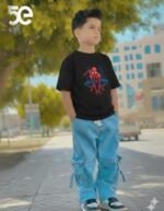 Aesthetic Dynamic Look Boys Denim Pant and T-Shirt Set Wear | নান্দনিক ডাইনামিক লুক ফ্যাশনেবল ডেনিম সেট ওয়্যার । MNK SHOP - Image 14