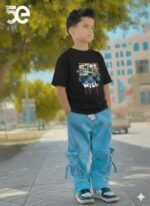 Aesthetic Dynamic Look Boys Denim Pant and T-Shirt Set Wear | নান্দনিক ডাইনামিক লুক ফ্যাশনেবল ডেনিম সেট ওয়্যার । MNK SHOP - Image 19