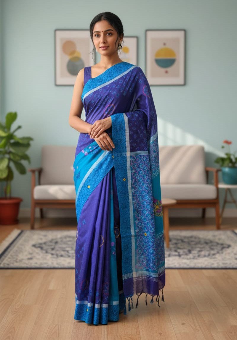 1771670940_L_12 Aesthetic Japani Premium Dhupiyan Silk Saree | নান্দনিক জাপানি ফ্যাশনেবল সিল্ক কালেকশন । MNK SHOP - Image 1