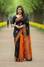 Traditional Weaving Premium Dhupiyan Silk Saree | ঐতিহ্যবাহী বুনন স্টাইলিশ ধুপিয়ান সিল্ক । MNK SHOP