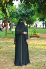 Trendy Designer Abaya An - nur Abaya | ট্রেন্ডি ডিজাইনার ফ্যাশনেবল আন-নূর আবায়া । MNK SHOP - Image 2