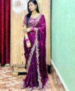 Viral Saree | ভাইরাল শাড়ি । MNK SHOP - Image 5