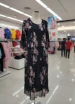 Exclusive Premium Jorjet Gown | এক্সক্লুসিভ প্রিমিয়াম স্টাইলিশ জর্জেট গাউন । MNK SHOP - Image 2