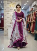 Exclusive Premium Readymade Party Dress | এক্সক্লুসিভ প্রিমিয়াম স্টাইলিশ পার্টি ড্রেস । MNK SHOP - Image 3