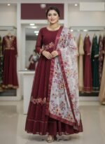 Exclusive Premium Readymade Party Dress | এক্সক্লুসিভ প্রিমিয়াম স্টাইলিশ পার্টি ড্রেস । MNK SHOP - Image 2