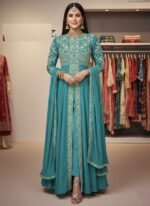 Exclusive Premium Readymade Jorjet Party Dress | এক্সক্লুসিভ প্রিমিয়াম স্টাইলিশ জর্জেট ড্রেস । MNK SHOP - Image 2