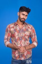 Elegant Choice Style Cotton Print Shirts | অভিজাত চয়েস নতুন ডিজাইনের শার্ট । MNK SHOP - Image 3